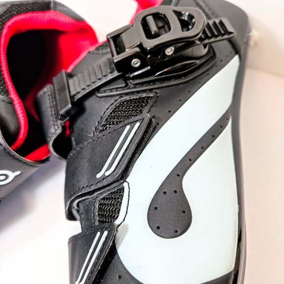 Peloton Indoor Cycling Athletic Shoes EU 41 Women 10 Men Size 8 with New Cleats - Picture 9 of 13